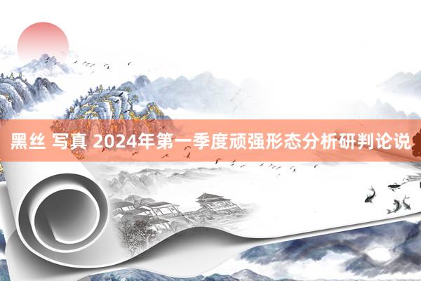 黑丝 写真 2024年第一季度顽强形态分析研判论说